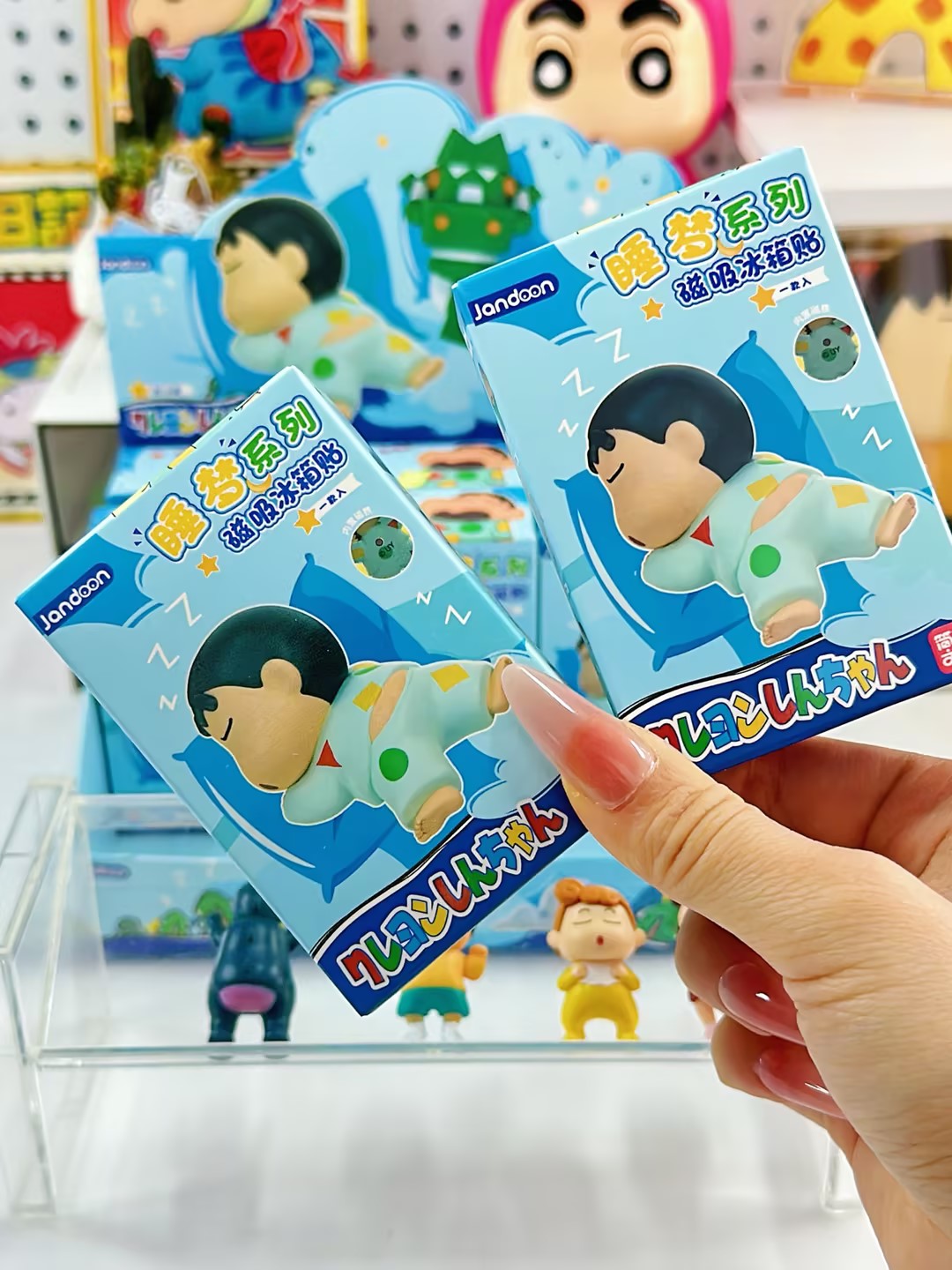 简动文创-蜡笔小新睡梦冰箱贴系列【JD-68910D】
